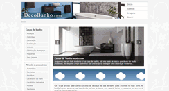 Desktop Screenshot of decobanho.com